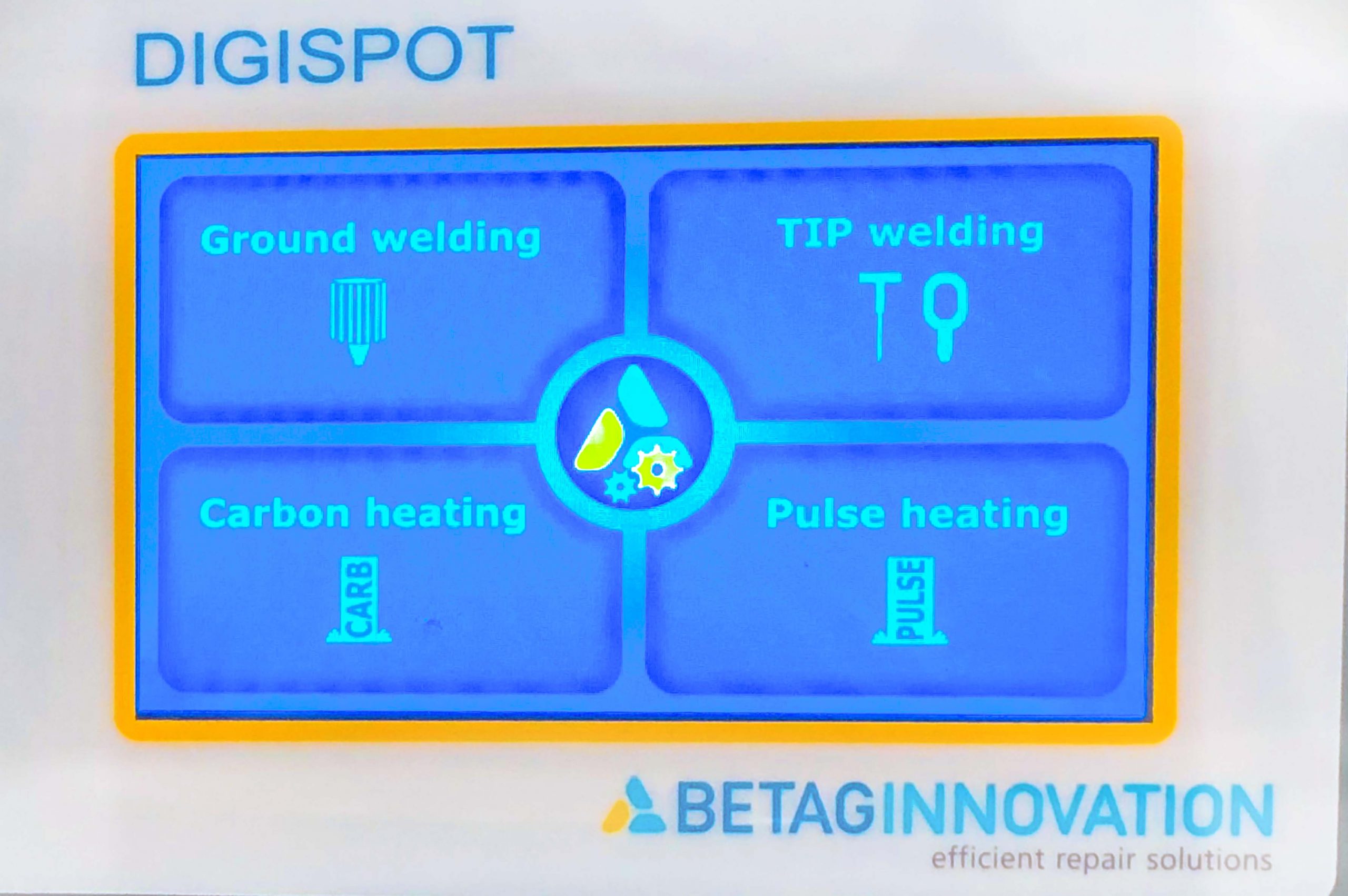 Touchscreen Digispot Display Sticker Front